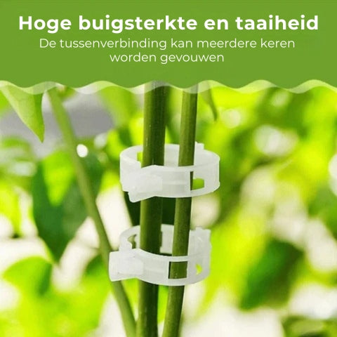 Plantensteun Clips Set (25 stuks)