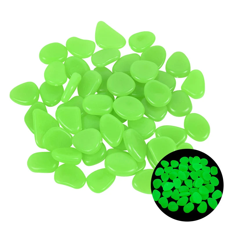 Glow in the Dark Kiezels - 25/50/100/500st