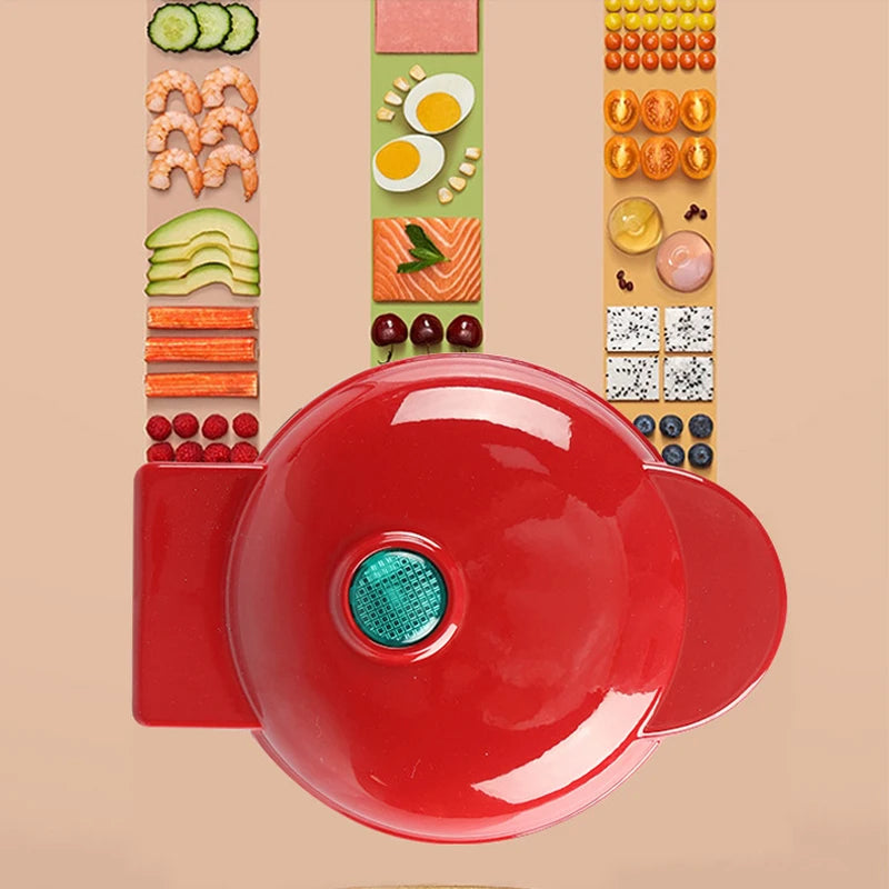 Compact Wafelijzer Keukenapparaat