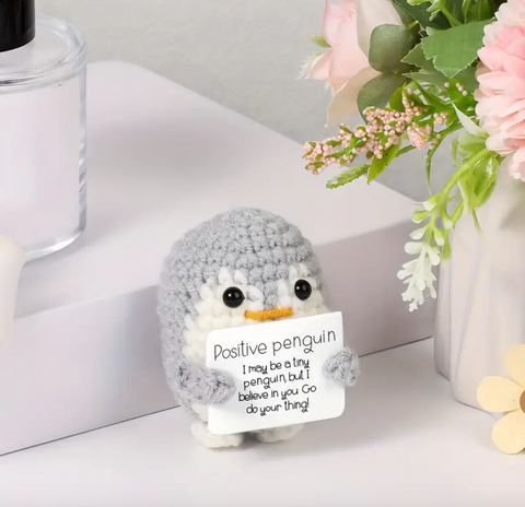 Handgemaakte Positieve Pinguïn