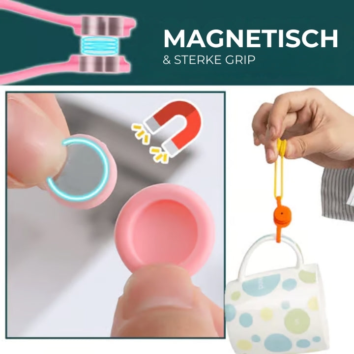 Magnetische Kabelbinders (3st)