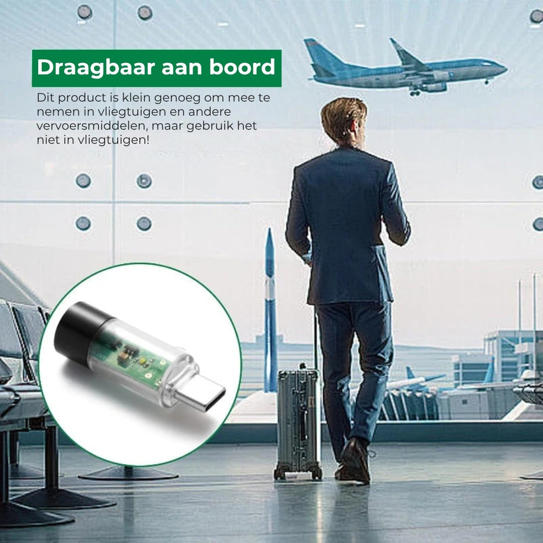 Mini USB-C-plasma-aansteker