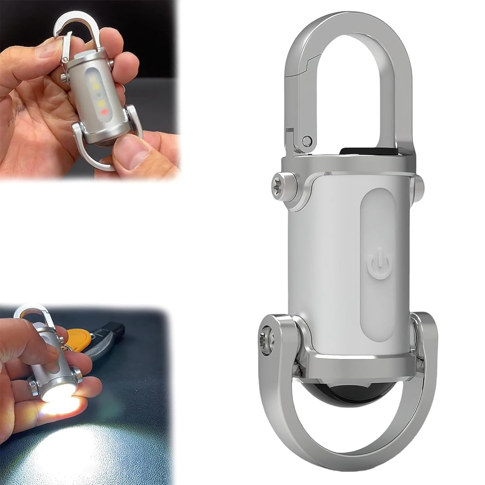 Powerbank USB-C Sleutelhangerlampje✨