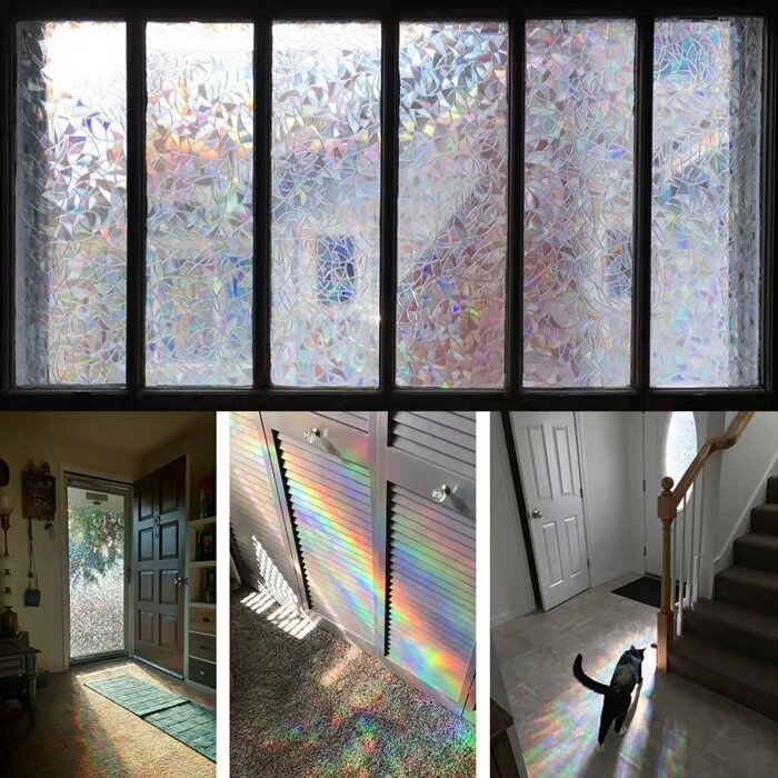 π₯3D Regenboog Raamfolie
