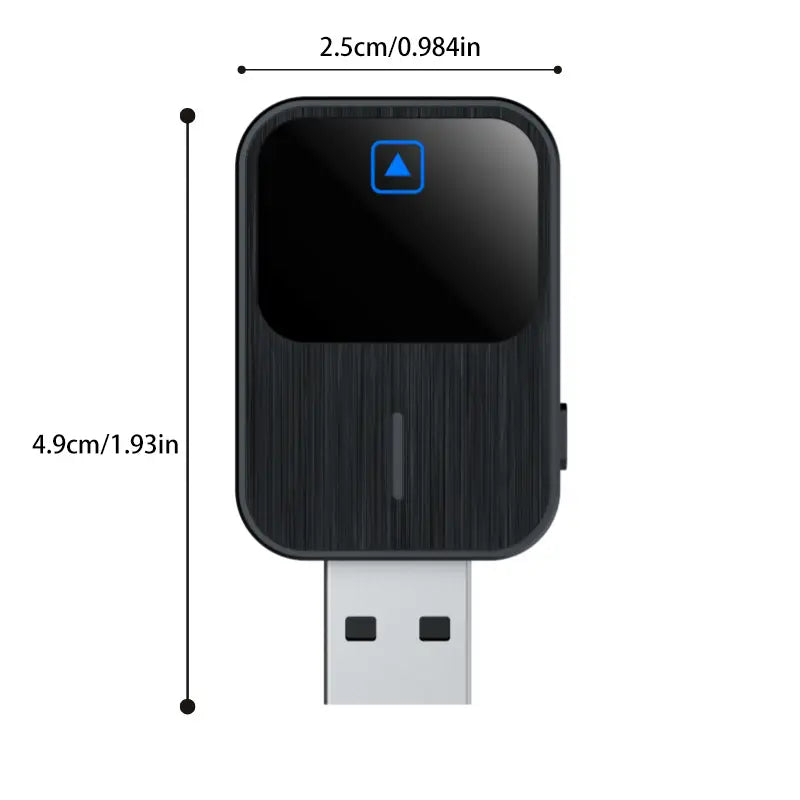 Adapter draadloos 2-in-1 CarPlay en Android Auto USB-stekker