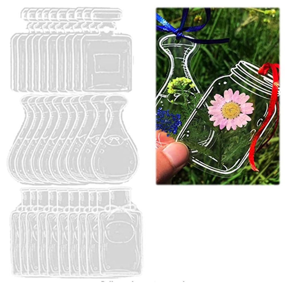 π Transparante Natuurstickers