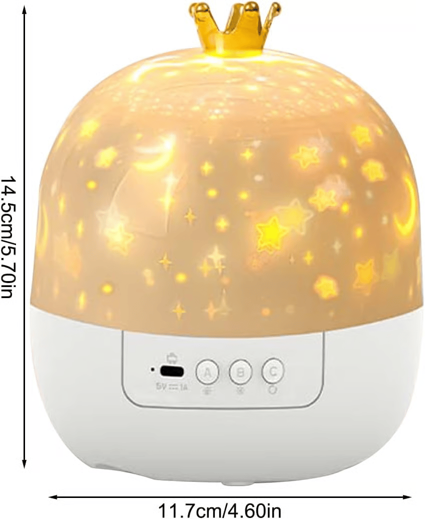 ⭐Projector-Nachtlampje Voor Kinderen 15 Sets Films🌙Type-C opladen🔋