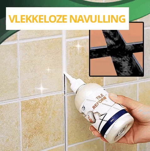 Waterdicht reparatiemiddel voor tegelvoegen