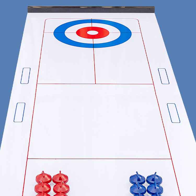 👨👩👧👦Curling tafel gezelschapsspel