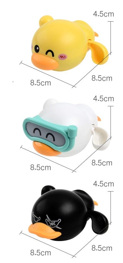 Baby Badspeeltje Zwemmende Eendjes (set van 3)
