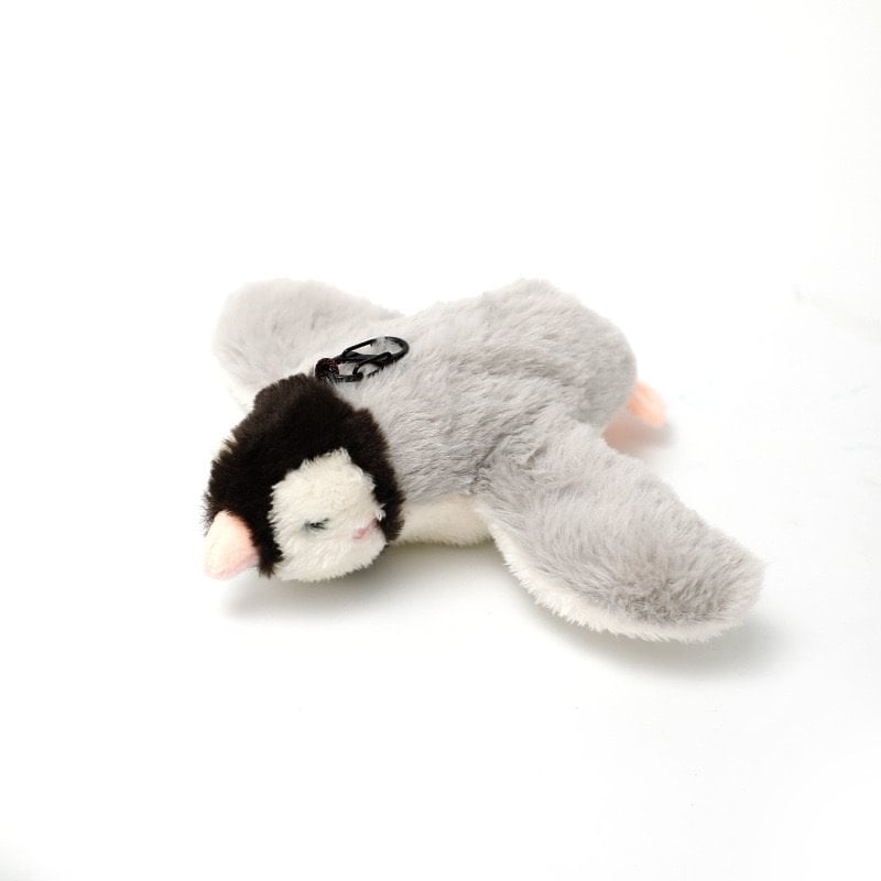 Flappend vogel-kattenspeeltje – USB-oplaadbaar en bewegingsgeactiveerd tjilpend vogeltje