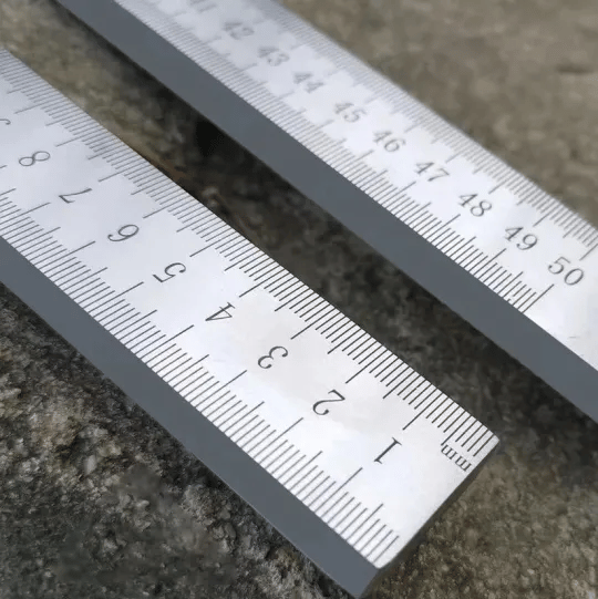 🔥Hoogwaardige liniaal📏(eenheid: inch en cm)