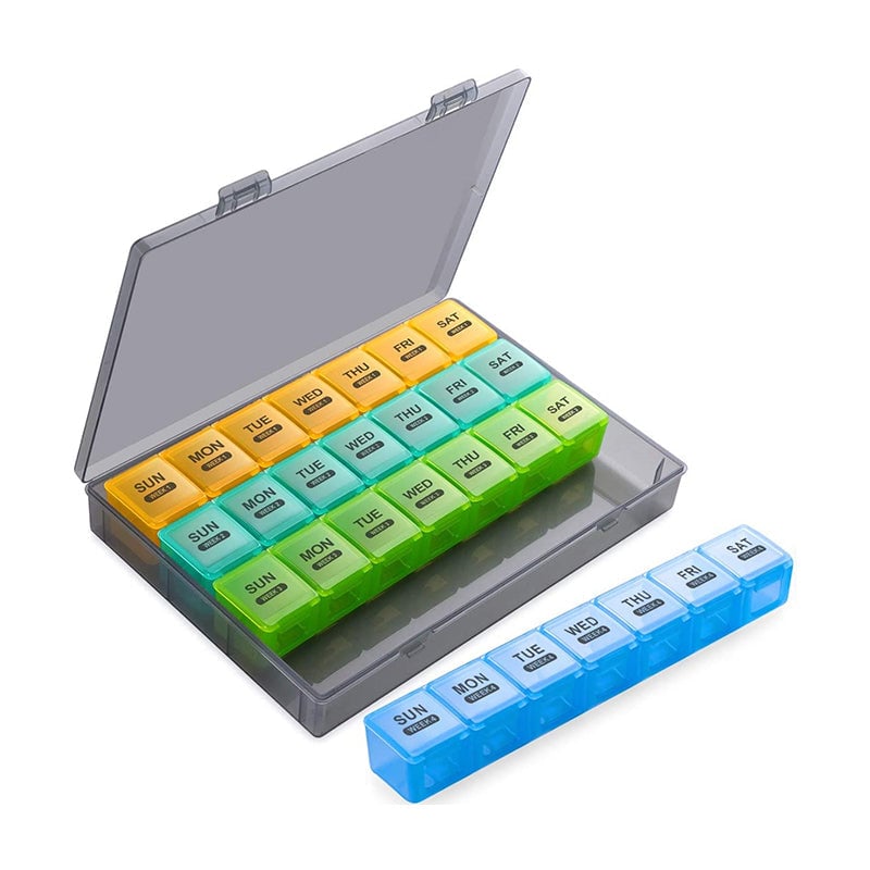 Medicijnorganiser Maandplanning (28 vakken)
