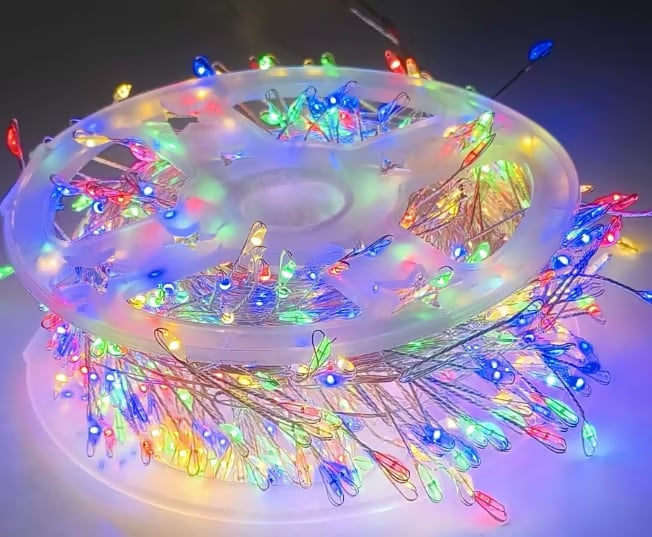 Koperdraad vuurwerk verlichting