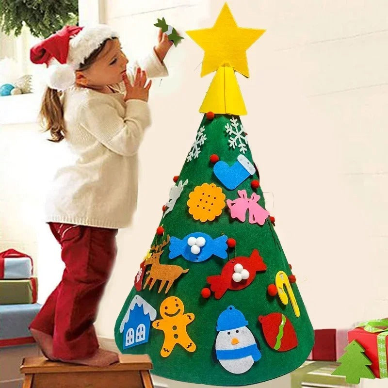 Felttree - 3d DIY-kerstboom Voor Kinderen