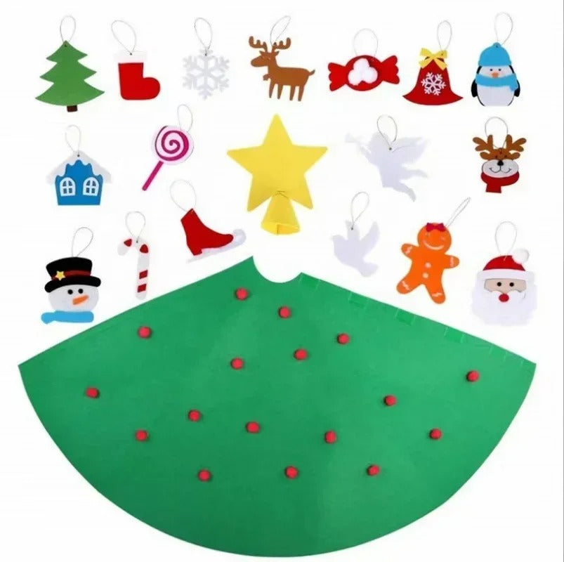 Felttree - 3d DIY-kerstboom Voor Kinderen