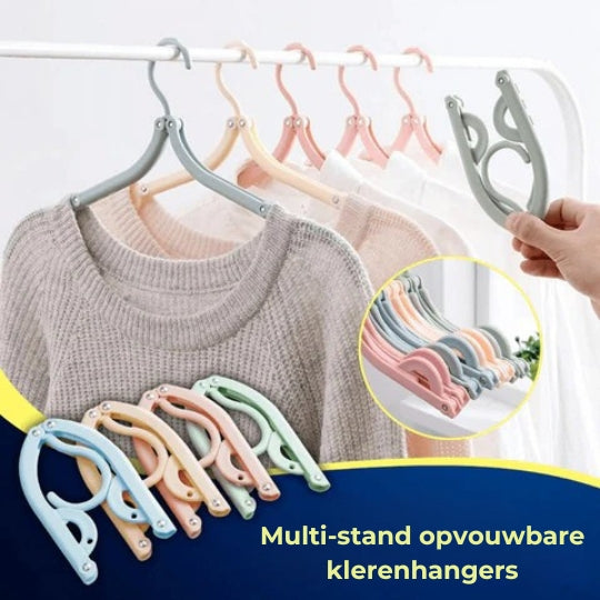 Multifunctionele Opvouwbare Klerenhangers