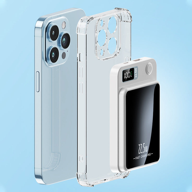 22,5 W ultraslanke, snel oplaadbare 20000 mAh powerbank