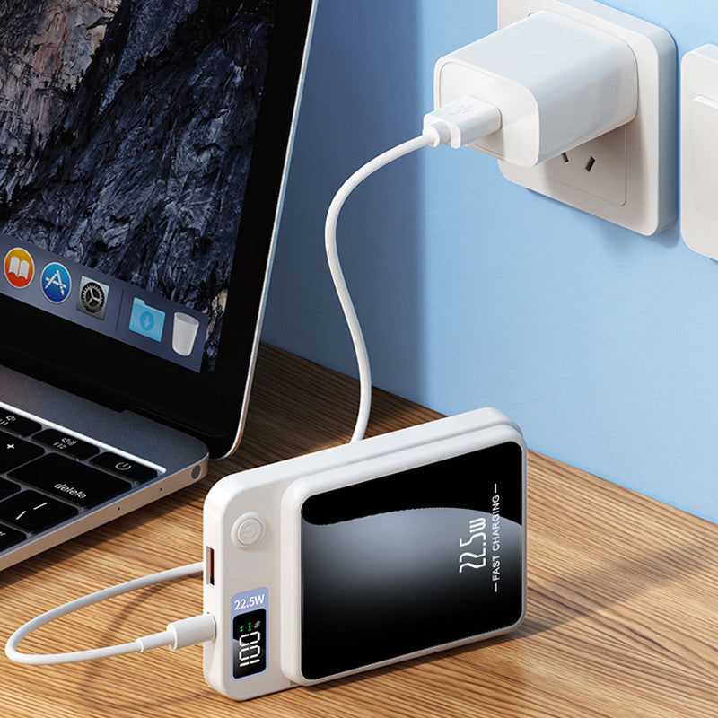 22,5 W ultraslanke, snel oplaadbare 20000 mAh powerbank