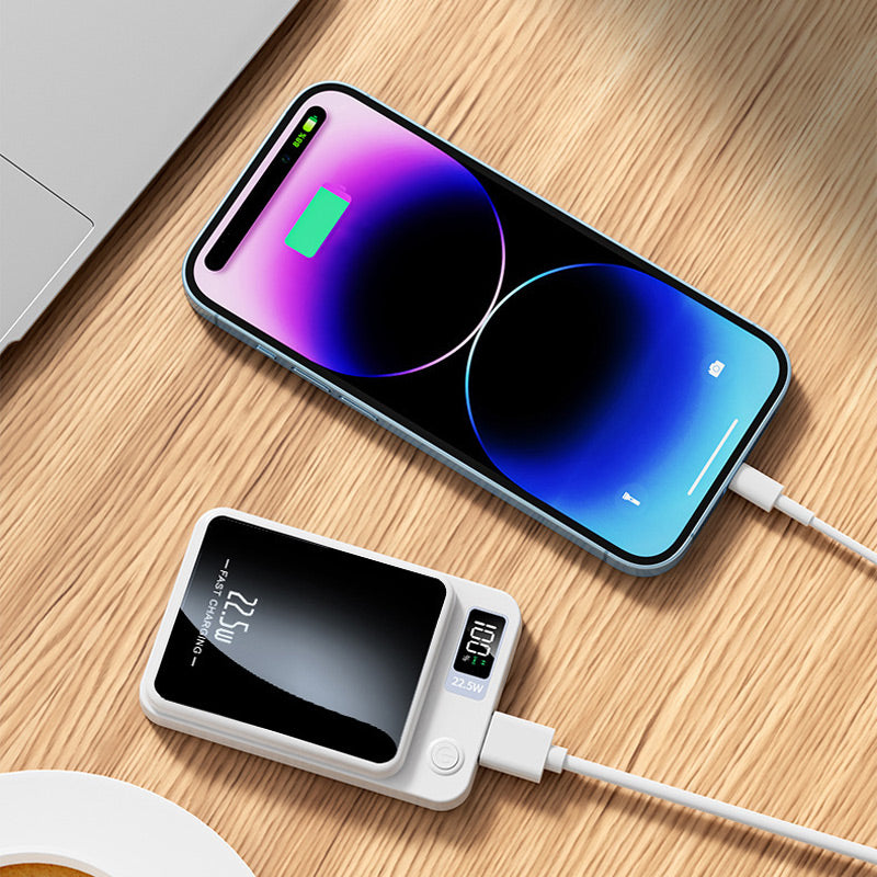 22,5 W ultraslanke, snel oplaadbare 20000 mAh powerbank