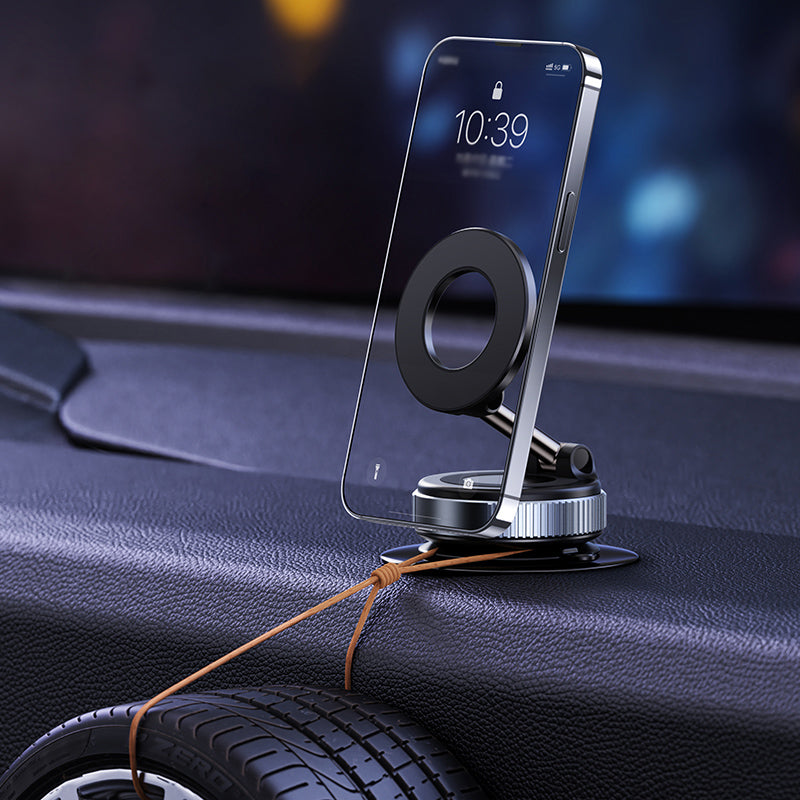 Opvouwbare magnetische autotelefoonhouder