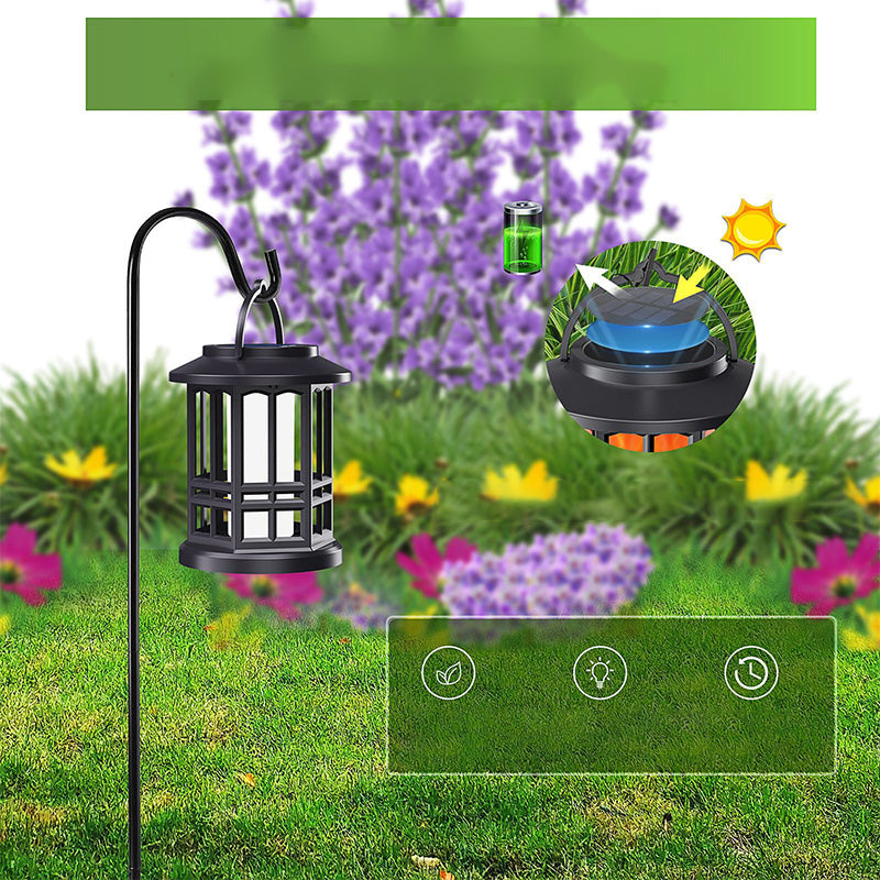 Vintage Lantaarn Met Vlam-Effect | Op Zonne-Energie