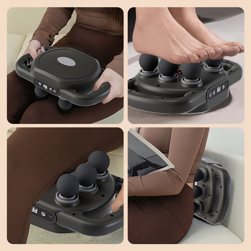 Multifunctioneel automatisch spiermassagepistool met 12 koppen
