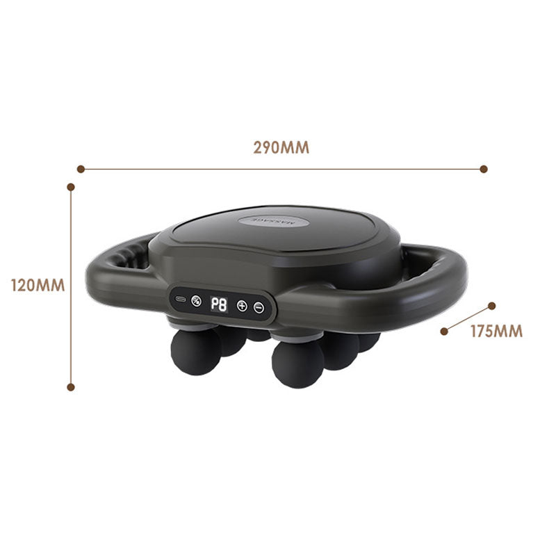 Multifunctioneel automatisch spiermassagepistool met 12 koppen