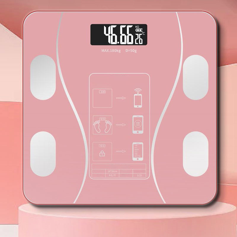 Gewicht, Lichaamsvet & BMI - Slimme digitale weegschaal