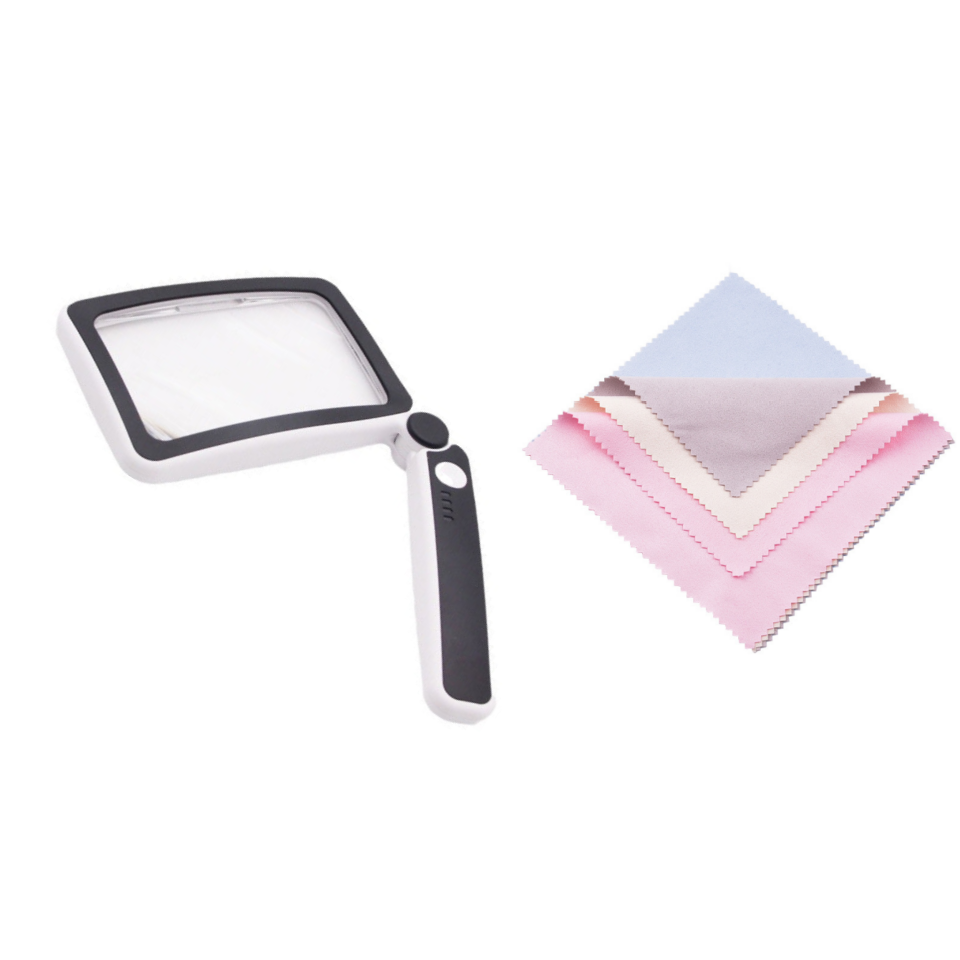 Handloep met ingebouwde lamp