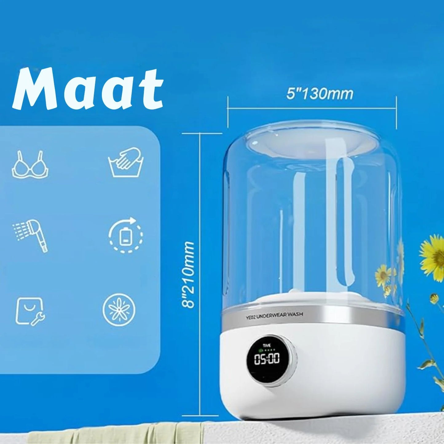 Mini Wasmachine