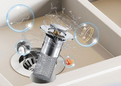 RVS Gootafvoer Filter – Anti-Verstopping Haarvanger
