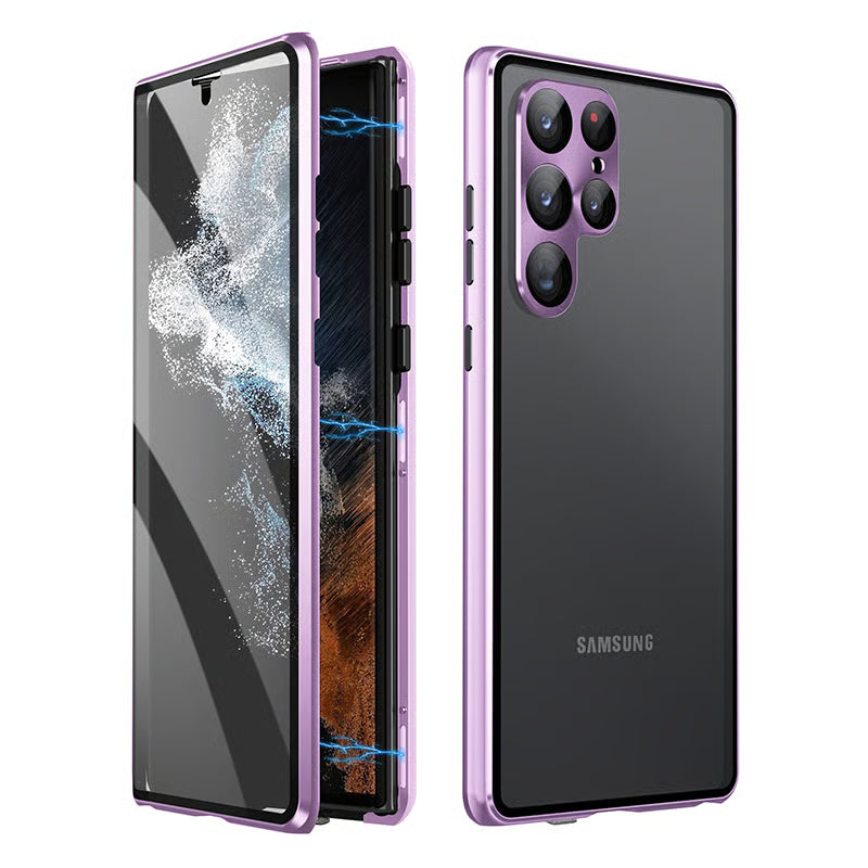 🔥Samsung Privacy magnetisch dubbelzijdig gehard glazen hoesje