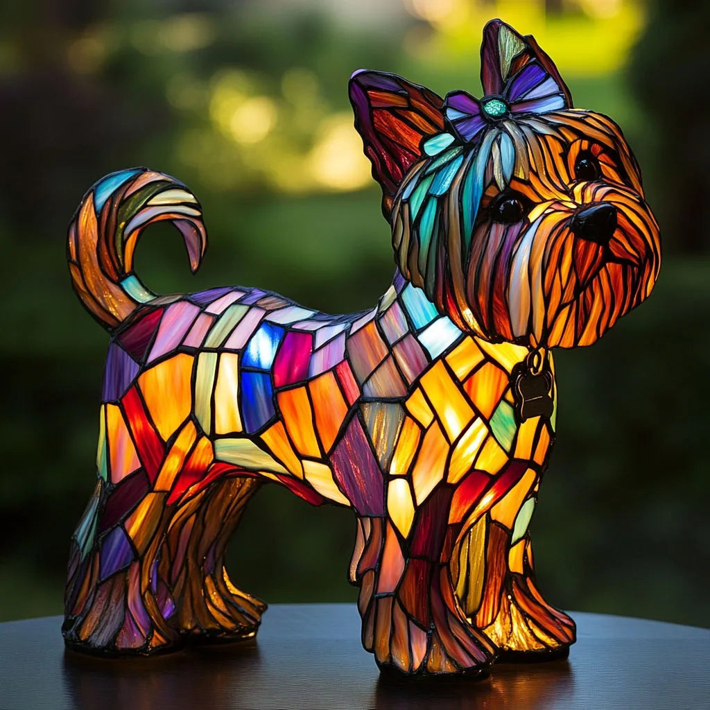 Grappige, schattige Hars Puppy Lampen