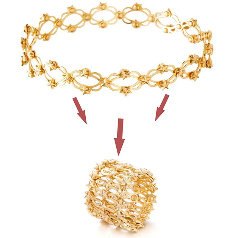 Verstelbare Armband-Ring