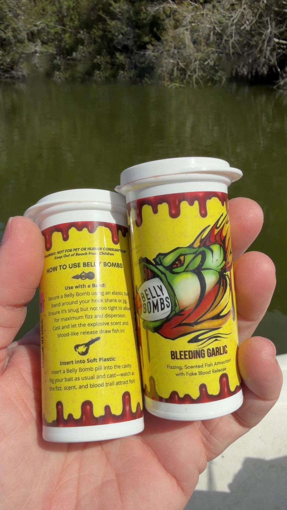 Belly Bombs - Visgerei Bloedaas Lokstof