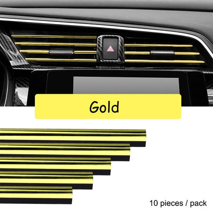 Luxueuze Ventilatie Strip | Lengte Aanpasbaar | 10 Stuks