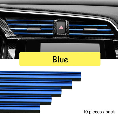 Luxueuze Ventilatie Strip | Lengte Aanpasbaar | 10 Stuks