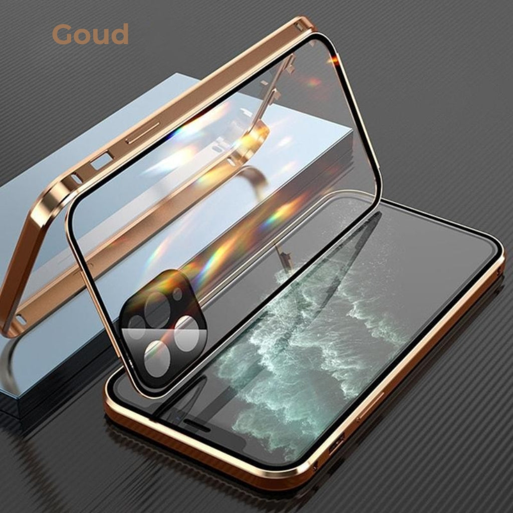 Tweezijdige iPhone-hoes met gesp