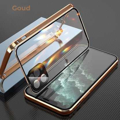 Tweezijdige iPhone-hoes met gesp