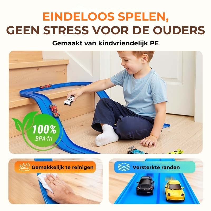 Doe-het-zelf Flexibel Racebaan Speelgoed Set