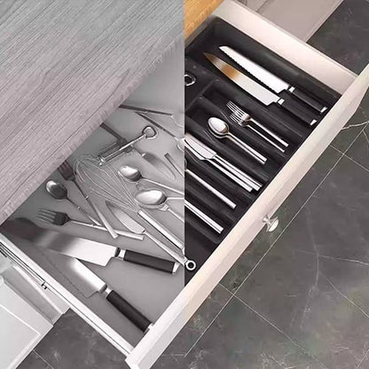 Uitschuifbare Verstelbare Keukenlade Organizer