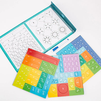 Leren Rekenen - Magnetische Deelpuzzels voor kinderen