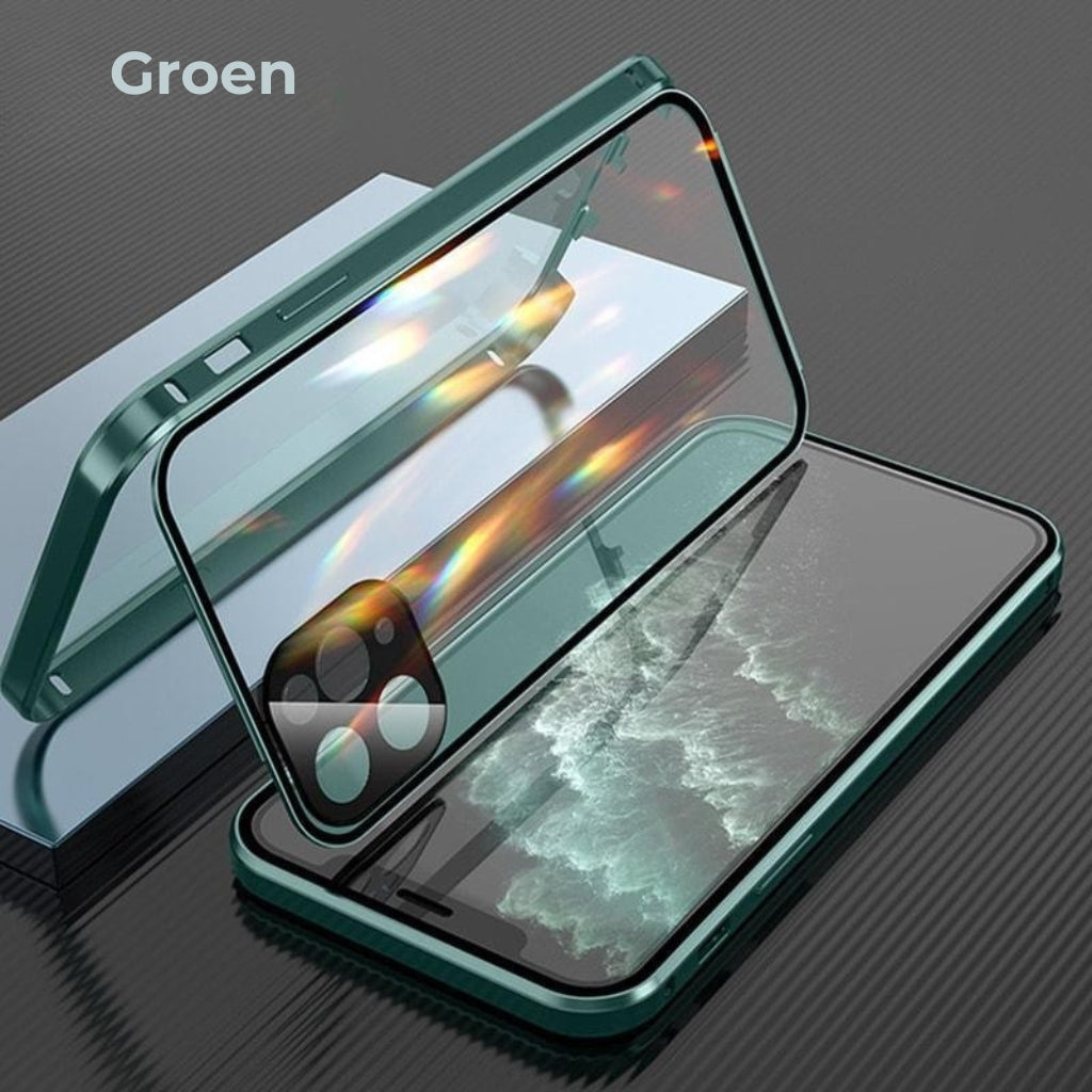 Tweezijdige iPhone-hoes met gesp