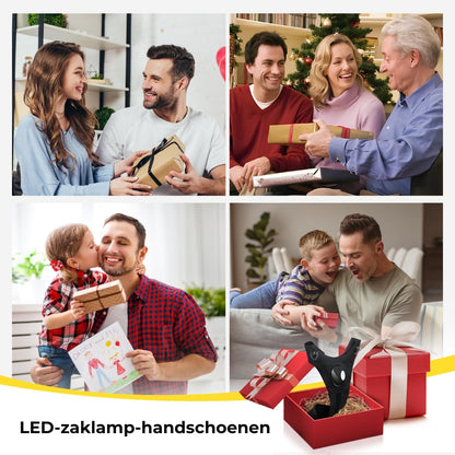 Handsfree LED zaklamp Waterdichte handschoenen