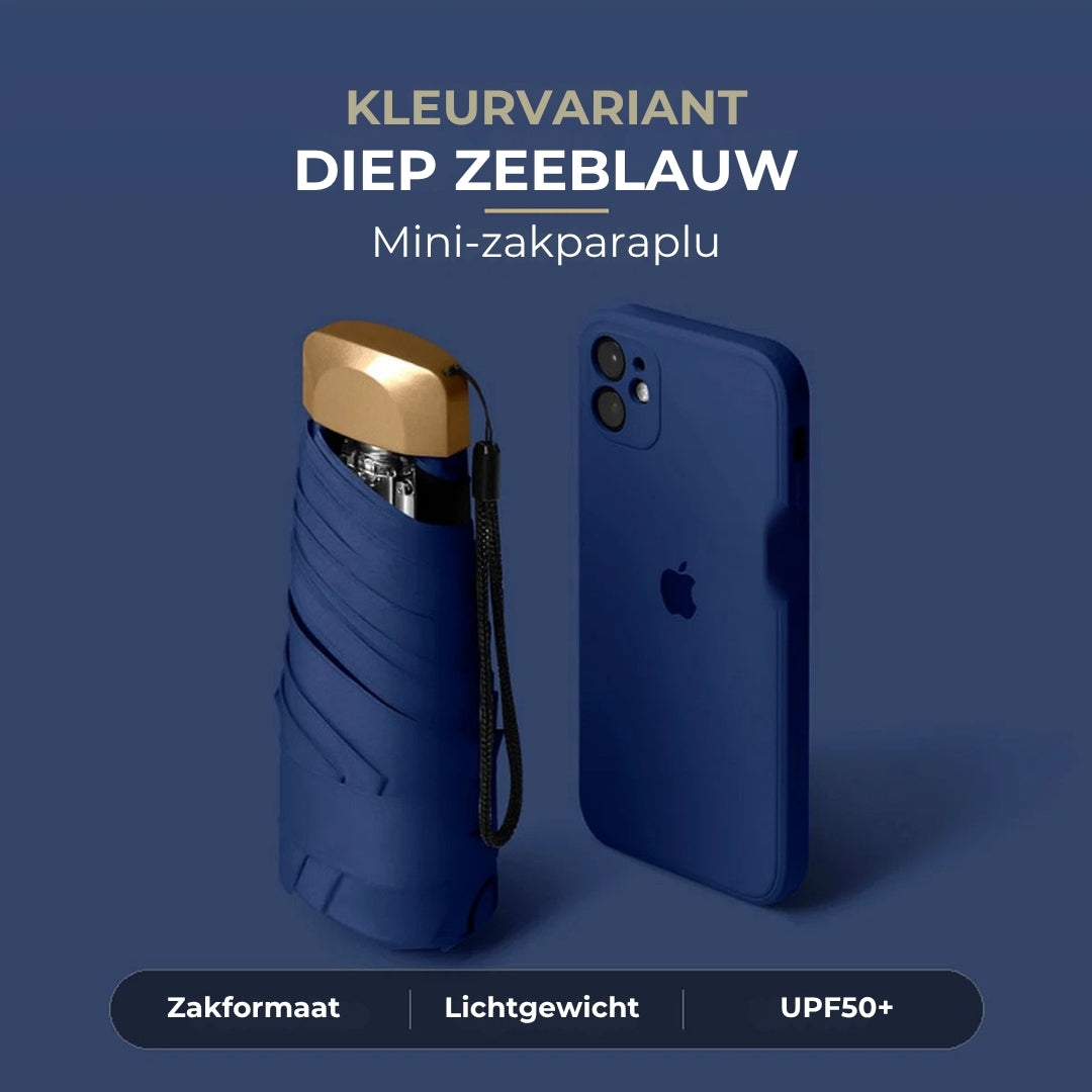 Draagbare UV-Bestendige Mini-Paraplu