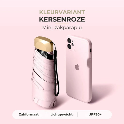 Draagbare UV-Bestendige Mini-Paraplu