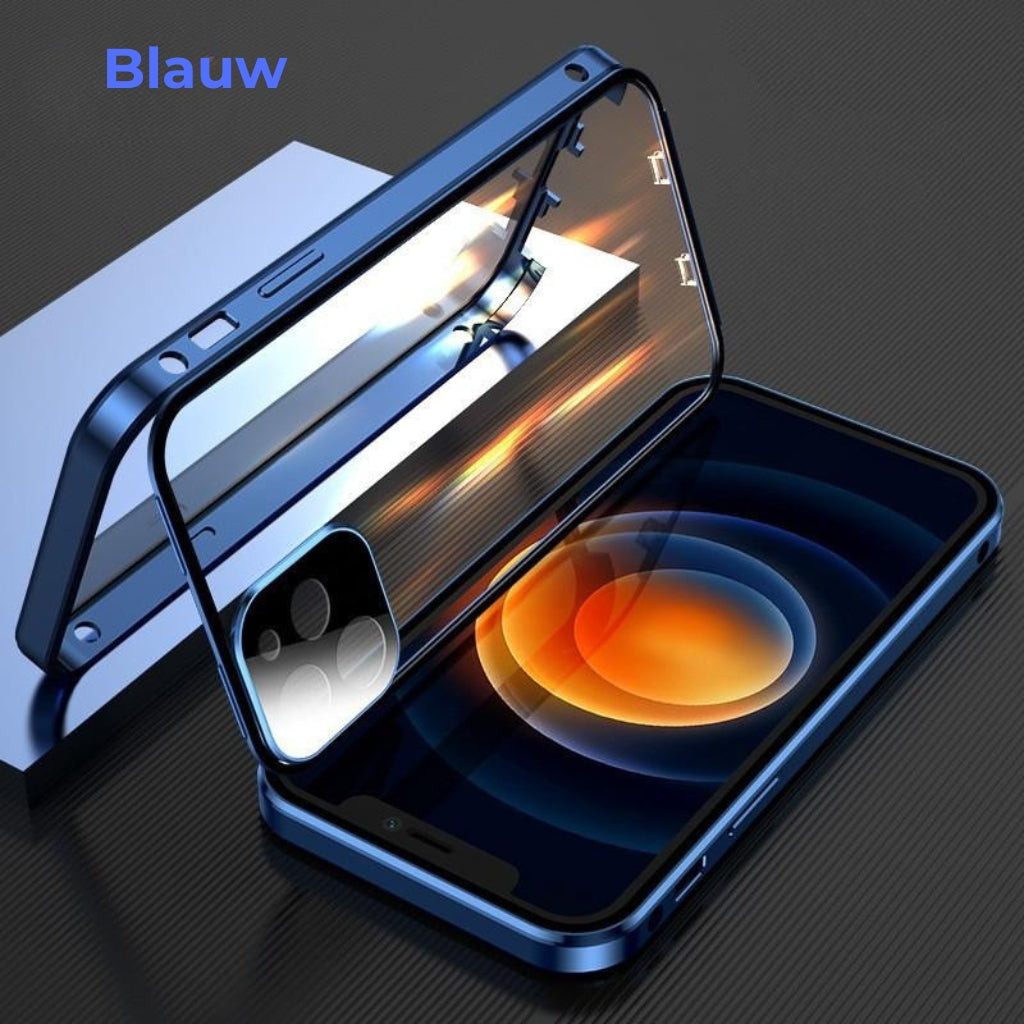 Tweezijdige iPhone-hoes met gesp