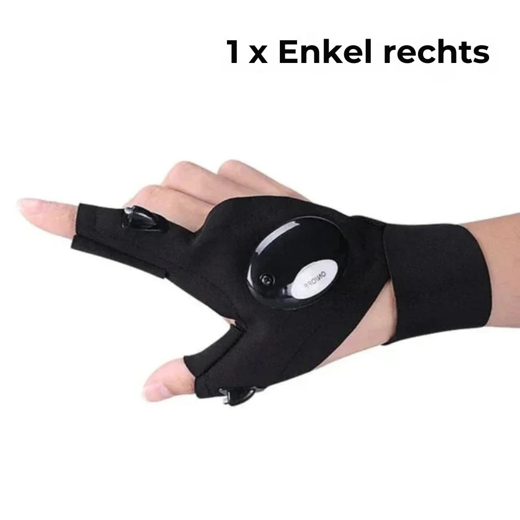 Handsfree LED zaklamp Waterdichte handschoenen