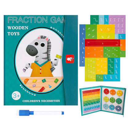 Leren Rekenen - Magnetische Deelpuzzels voor kinderen